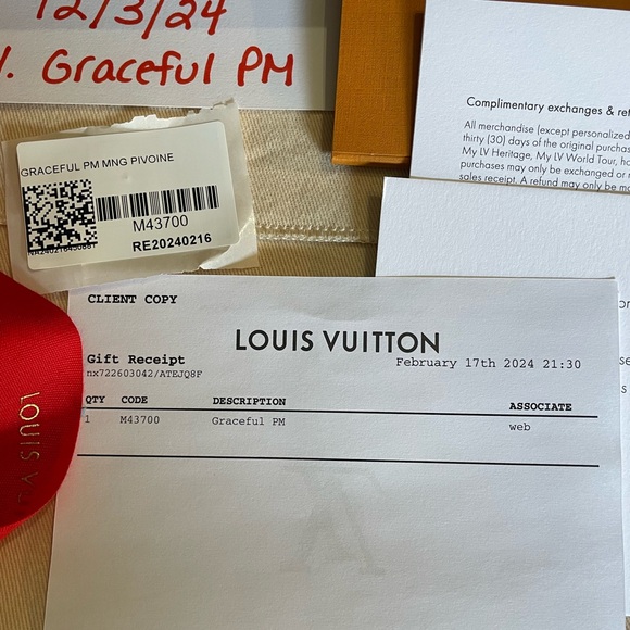 Authentic Louis Vuitton Graceful pm - Picture 14 of 16